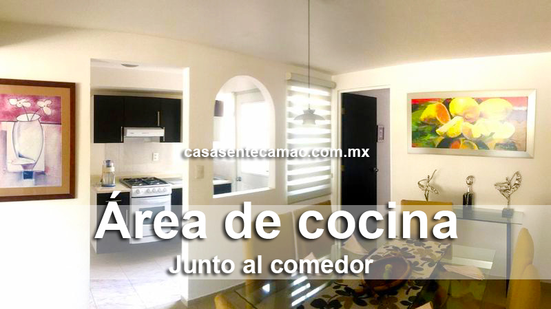 Casas de interés social en Tecámac Estado de México 3 recámaras cocina